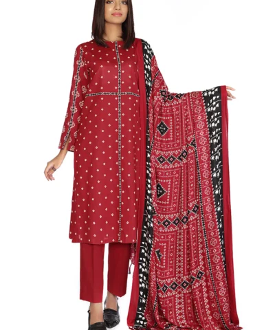 Nishat 3pc Printed Khaddar