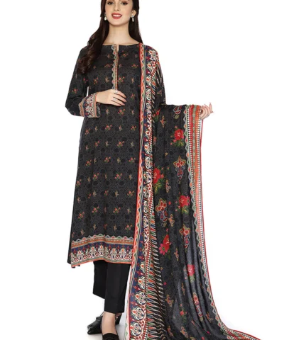 Nishat 3pc Printed Khaddar