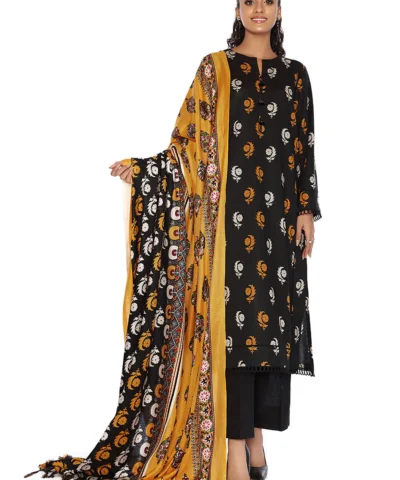 Nishat 3pc Printed Khaddar