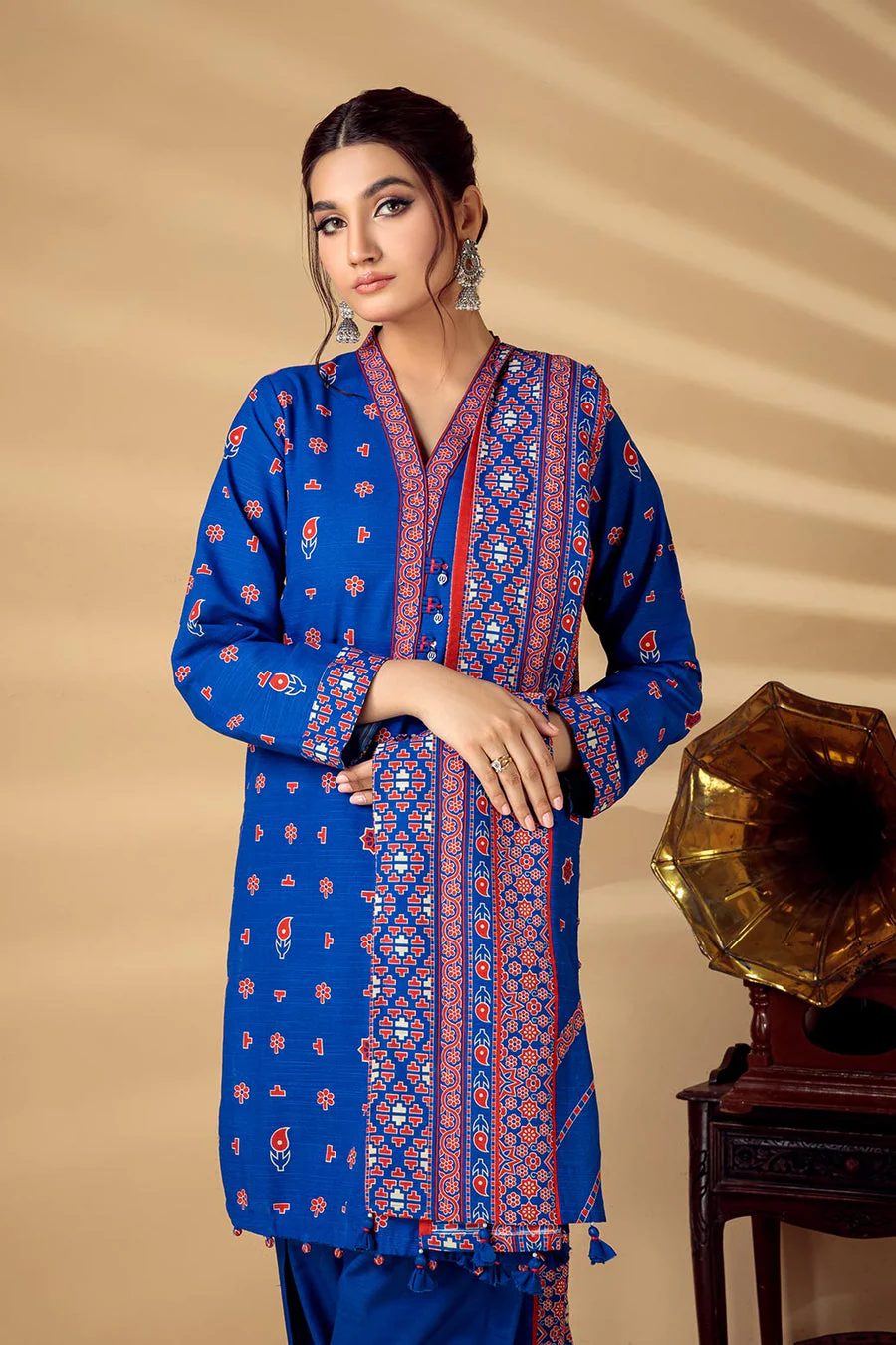 Bonanza 3pc Printed Khaddar