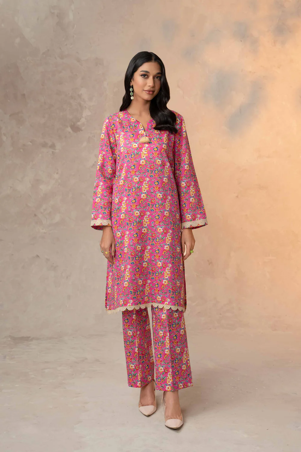 Nishat 2pc Printed Khaddar