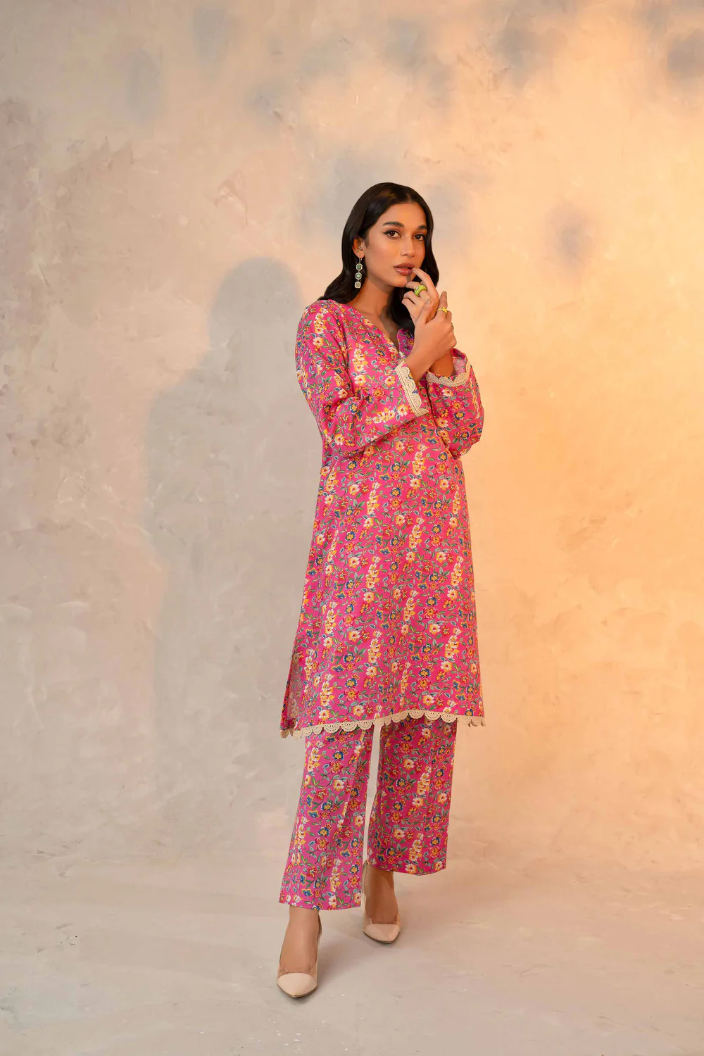 Nishat 2pc Printed Khaddar