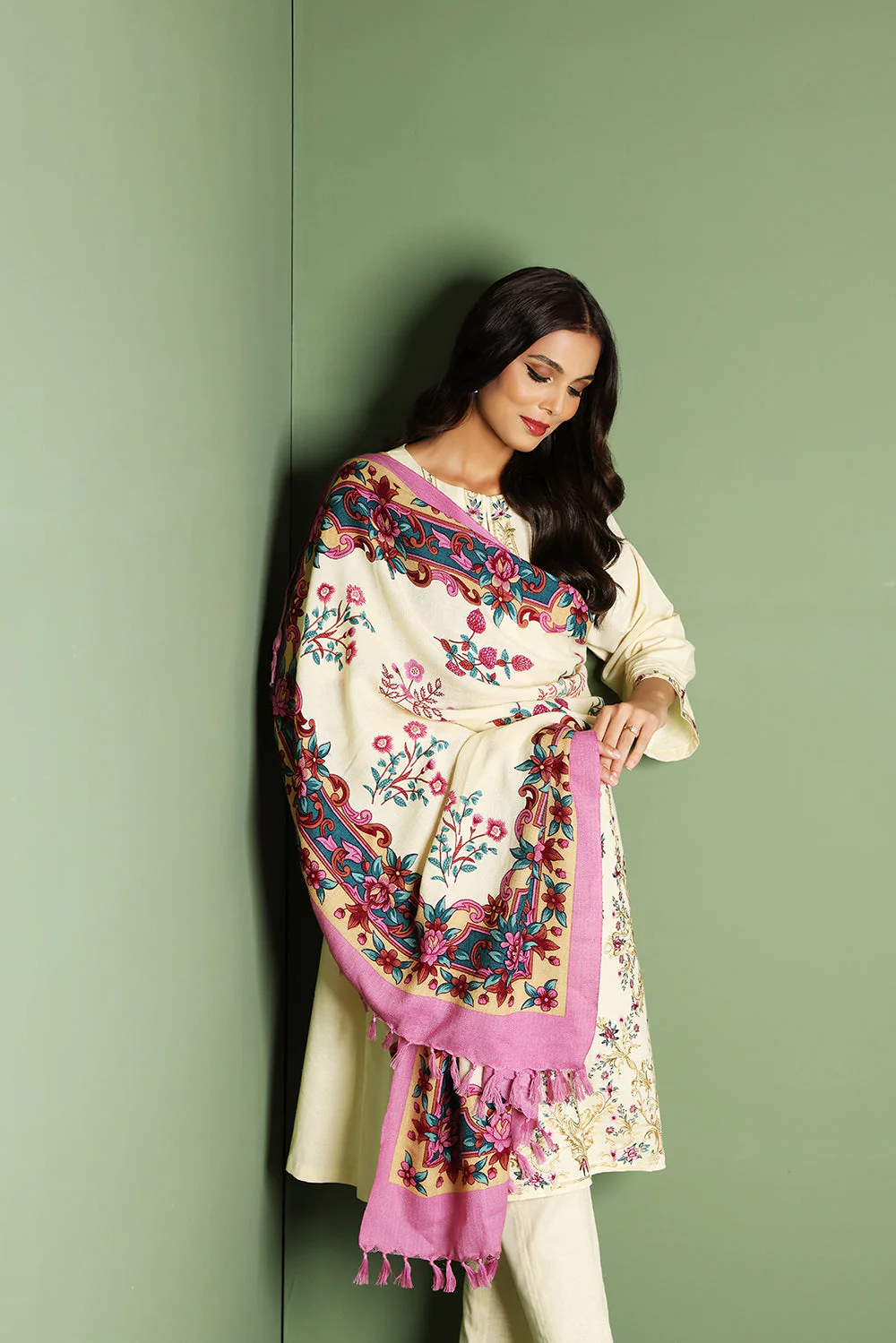 Nishat 3pc Embroidery Karandi