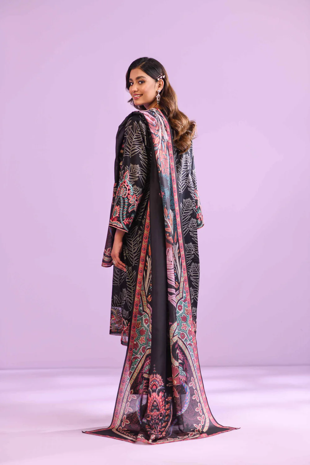 Nishat Printed Embroidered 2PC