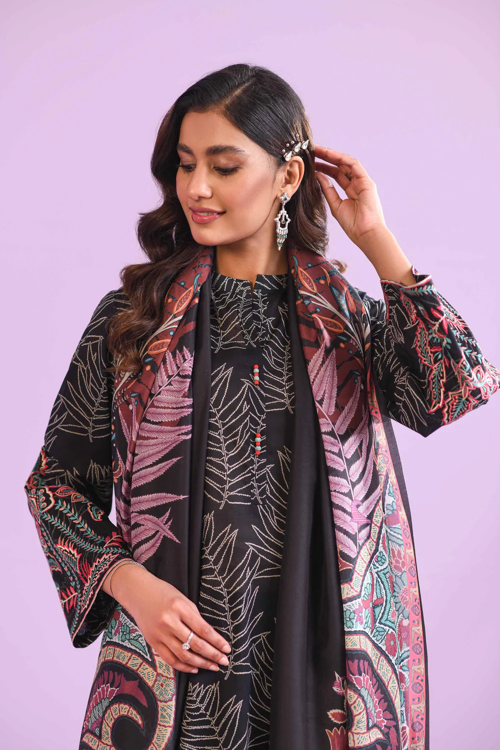 Nishat Printed Embroidered 2PC