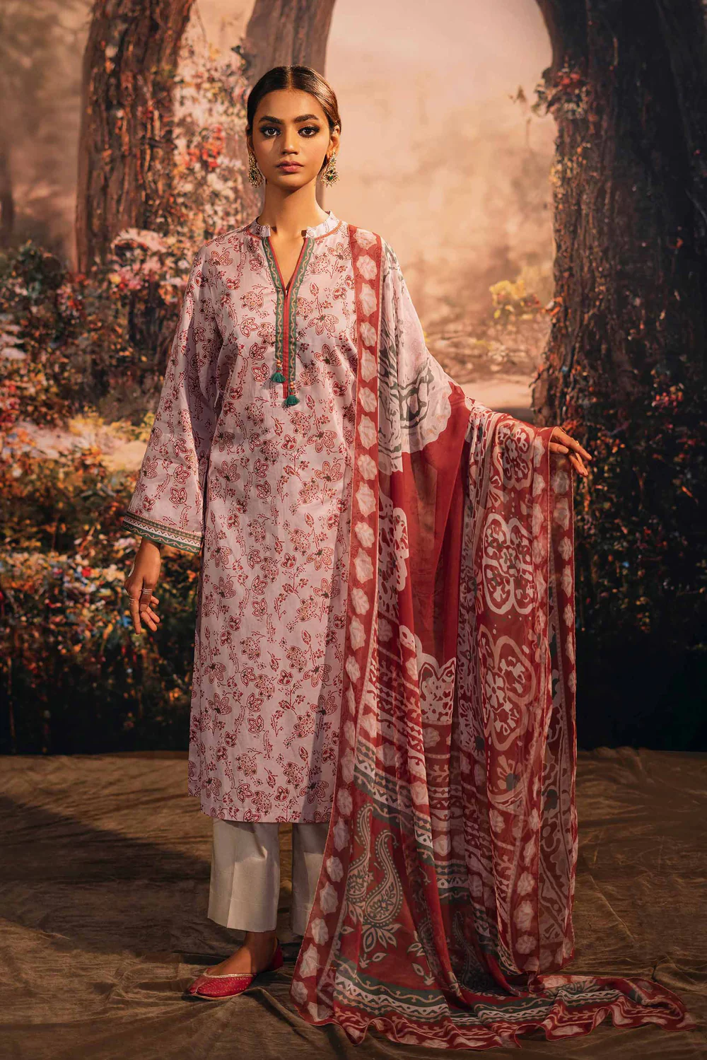 Nishat Printed Lawn 2PC