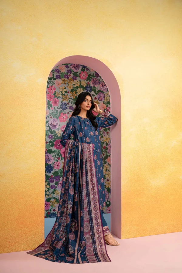 Nishat 3pc Printed Lawn