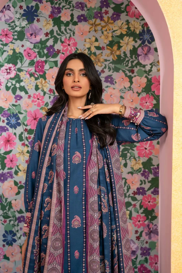 Nishat 3pc Printed Lawn