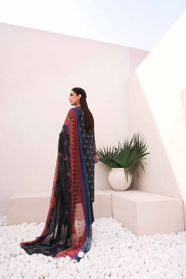 Nishat 3pc-Printed Embroidered-lawn