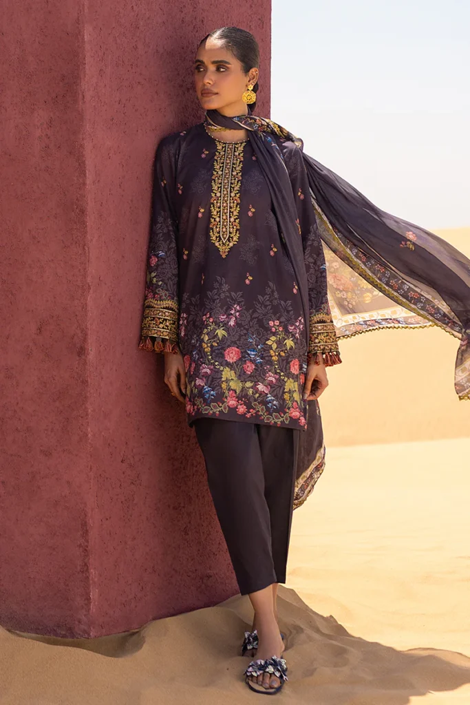 Cross Stitch Printed Lawn 3pc