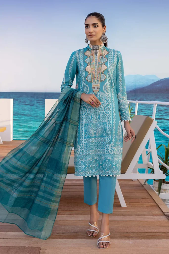 So Kamal Printed Lawn 3Pc