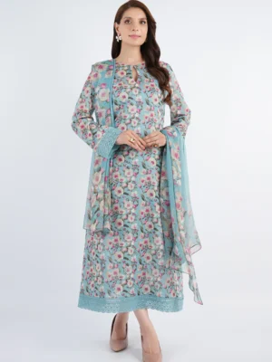 Bareeze Printed 3pc Lawn