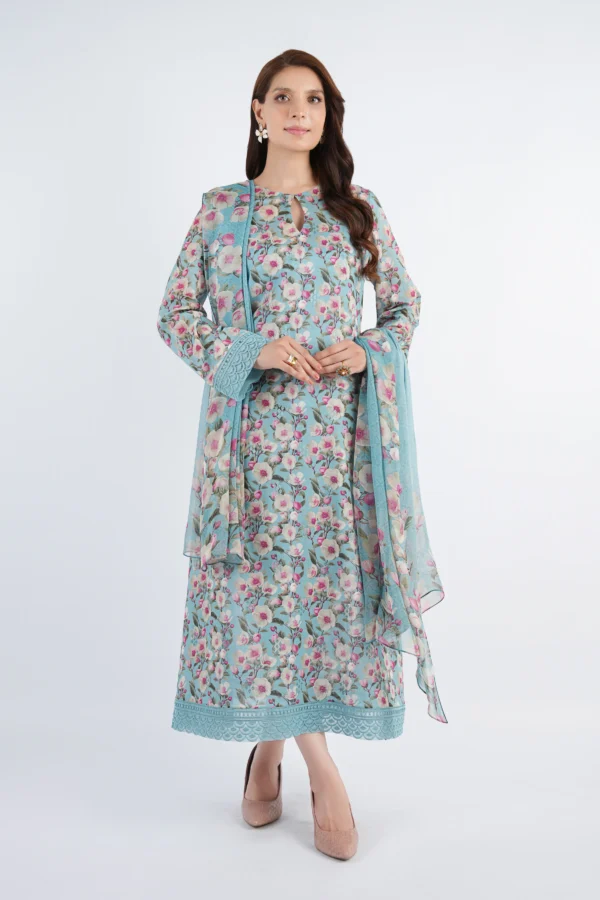 Bareeze Printed 3pc Lawn