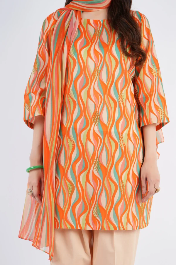 Bareeze Printed 3pc Lawn