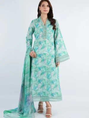 Bareeze Printed 3pc Lawn
