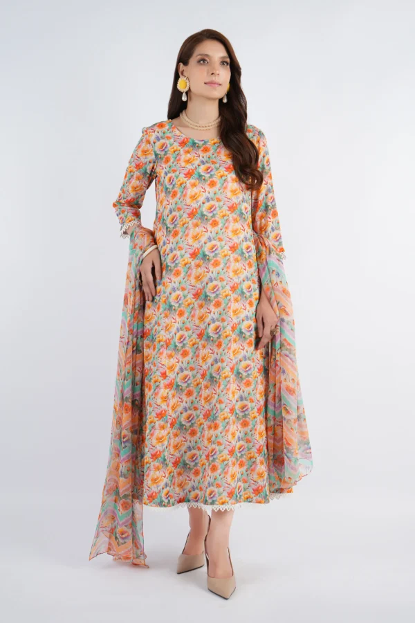 Bareeze Printed 3pc Lawn