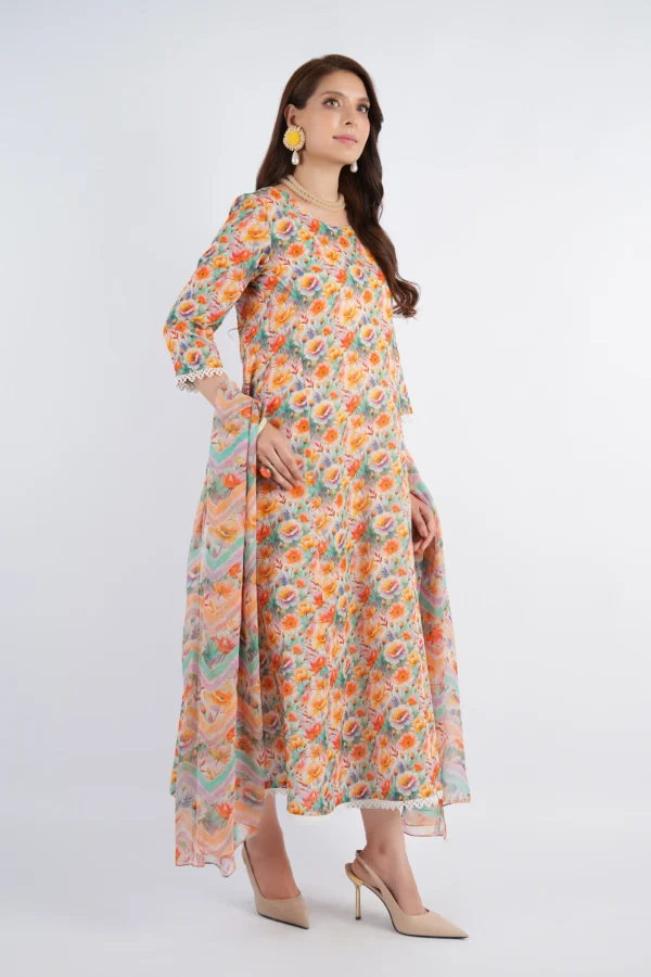 Bareeze Printed 3pc Lawn
