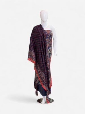 Sapphire printed khaddar 3pc