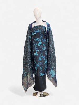 Sapphire printed khaddar 3pc