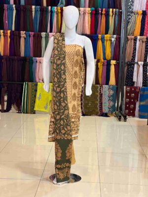 Sapphire printed khaddar 3pc
