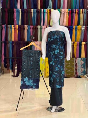 Sapphire printed khaddar 3pc