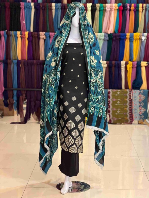 Sapphire printed khaddar 3pc