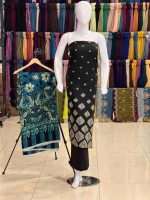 Sapphire printed khaddar 3pc