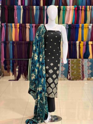 Sapphire printed khaddar 3pc