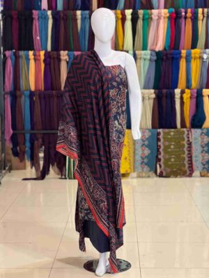 Sapphire printed khaddar 3pc