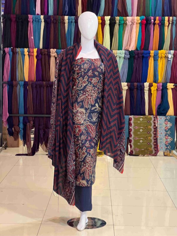 Sapphire printed khaddar 3pc