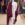 Black and maroon women NISHAT pashmina shawl 1pc
