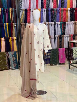 Salampur Swati Hand embroidery shawl