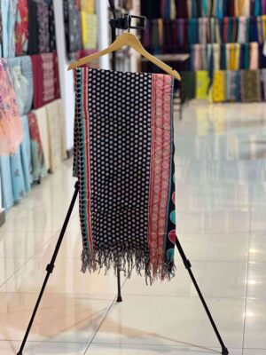 Multi colors women NISHAT pashmina shawl 1pc