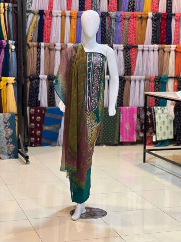 Beechtree printed khaddar 3pc