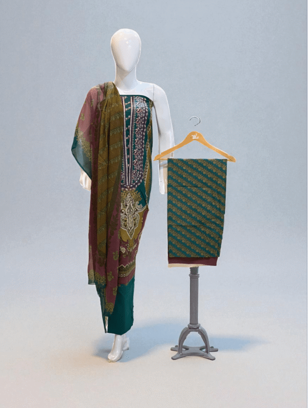 Beechtree printed khaddar 3pc