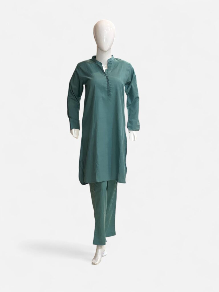 Pret khaddar – 2pc – simple