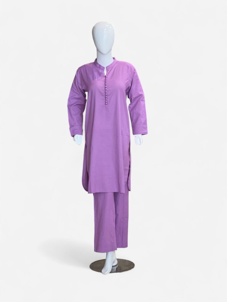 Pret khaddar – 2pc – simple