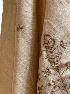 Salampur Swati chekan embroidery shawl 1pc