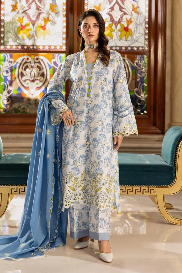 zellbury embroidery 3pc | WUC25E34001