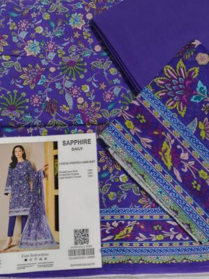 WhatsApp Image 2026-01-26 at 9.59.13 PM (1) SAPPHIRE PRINTED LAWN 3PC | 001002