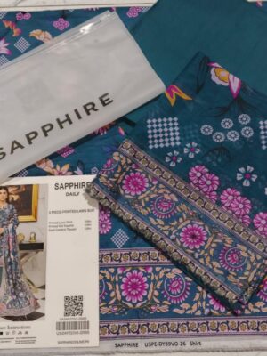WhatsApp Image 2026-01-26 at 9.59.15 PM SAPPHIRE PRINTED LAWN 3PC | 001002
