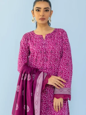 ORIENT UNSTITCHED PRINTED 3PIECE - 000612