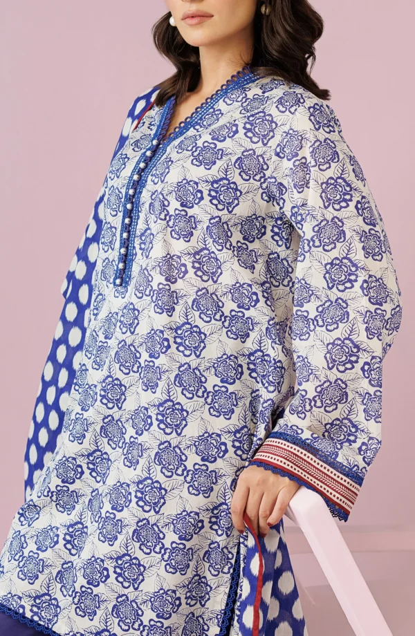 ORIENT UNSTITCHED PRINTED 3PIECE - 000612