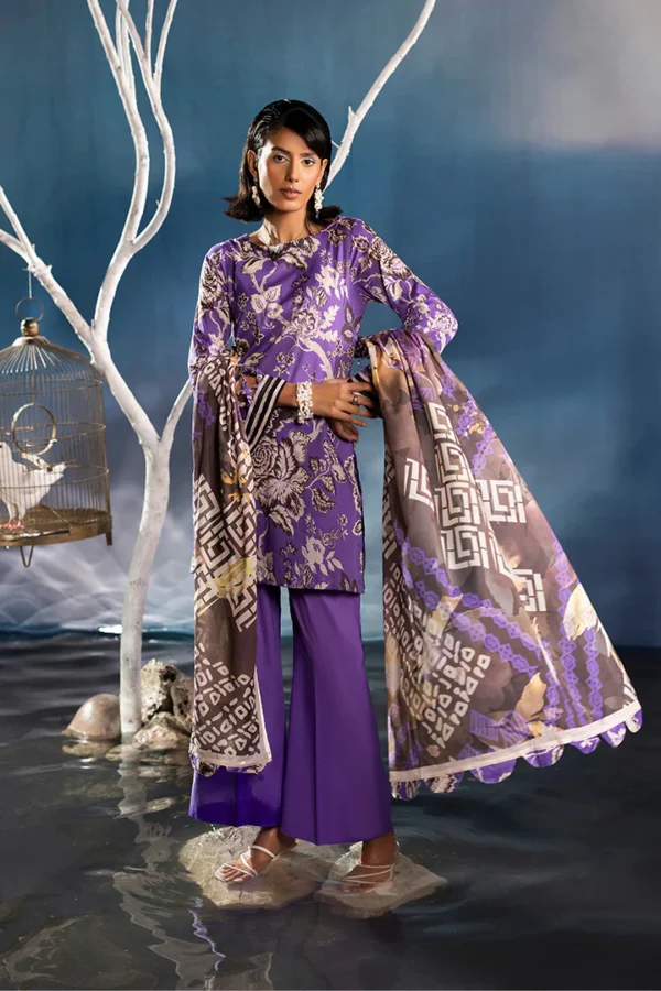 Paltar printed lawn 3pc - 000613