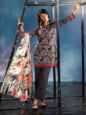 Paltar printed lawn 3pc - 000613