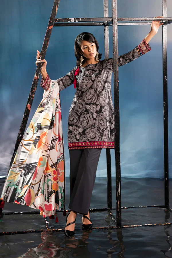 Paltar printed lawn 3pc - 000613