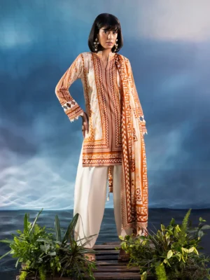 Paltar printed lawn 3pc - 000613
