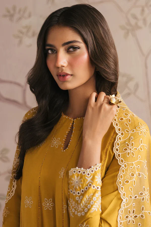 Cross stitch chikankari lawn 3pc - 000615