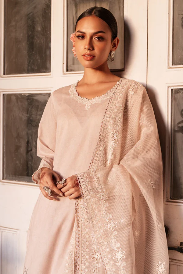 Cross stitch chikankari lawn 3pc - 000615