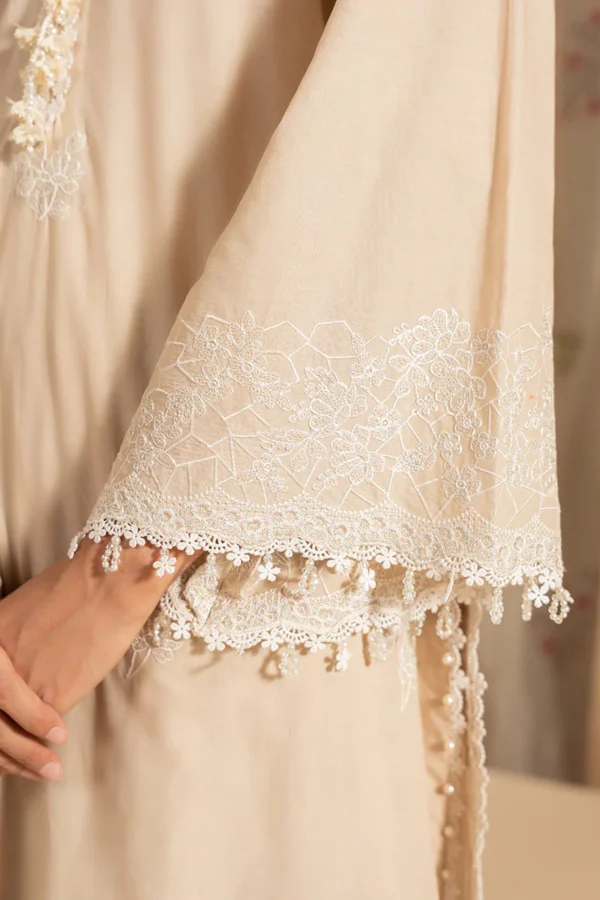 Cross stitch chikankari lawn 3pc - 000615